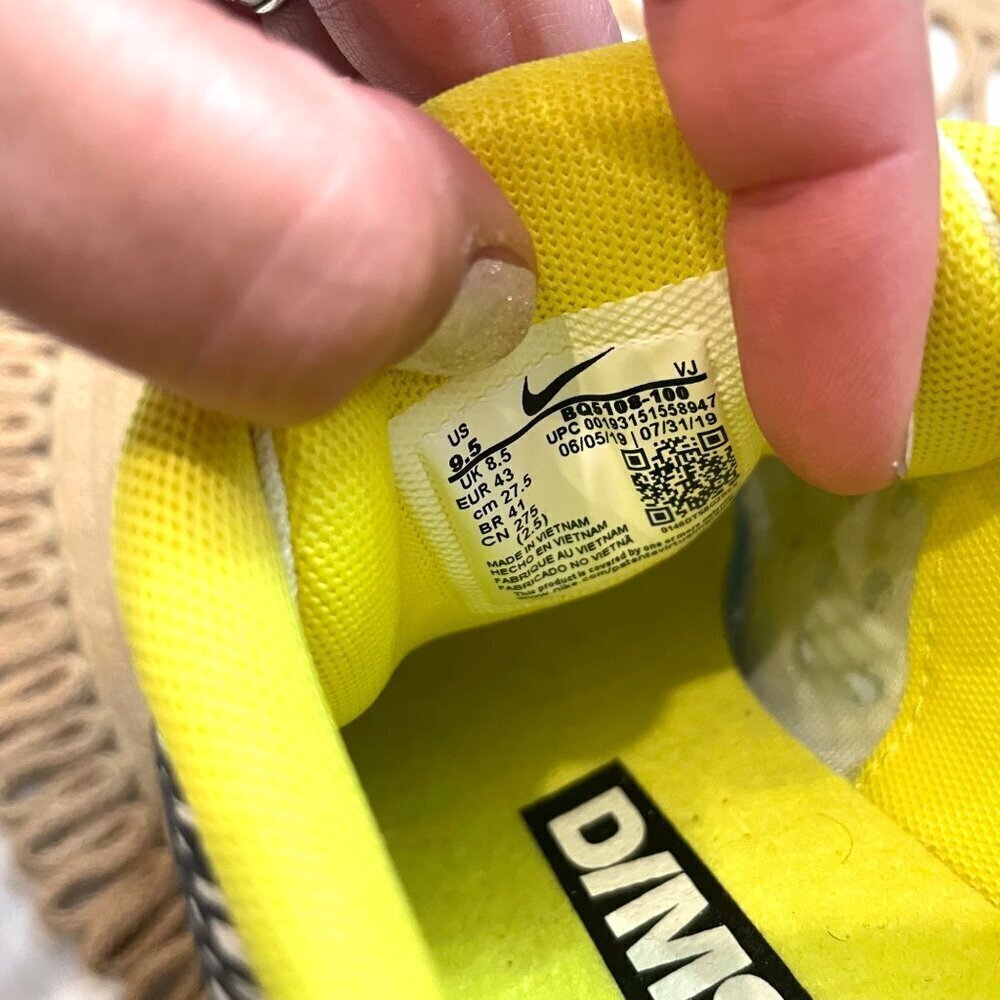 Nike D/Ms/X Ghoswift White Black Dynamic Yellow S… - image 8